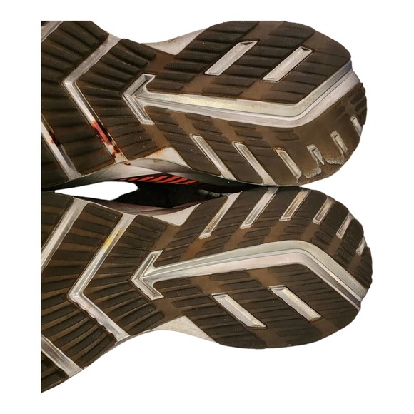 BROOKS Men's Levitate Black/Orange/Red Running Shoes SIZE 11.5 - Picture 15 of 16